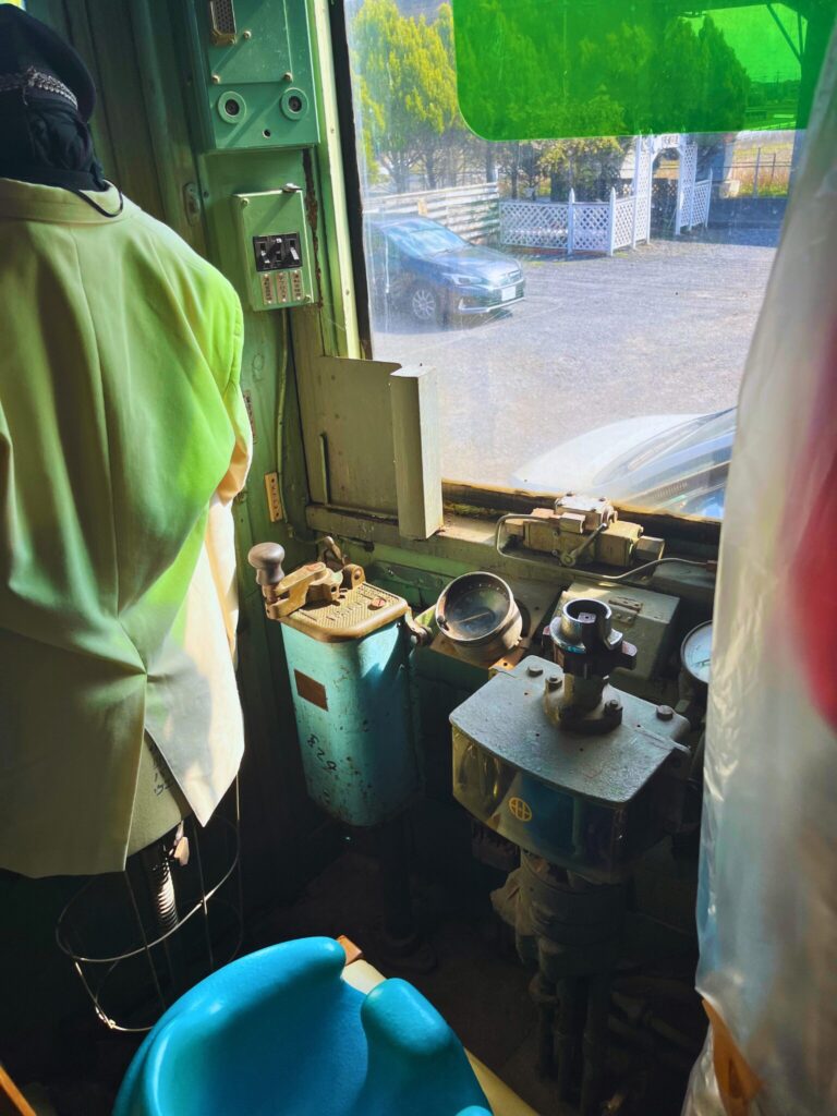 電車食堂マスタードシードの運転席