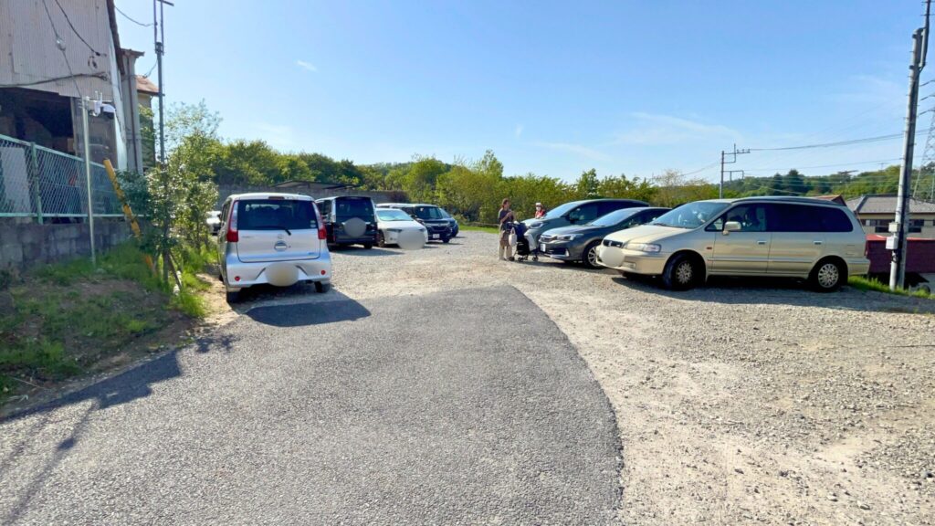 埼玉県子ども動物自然公園近くの加藤第二駐車場