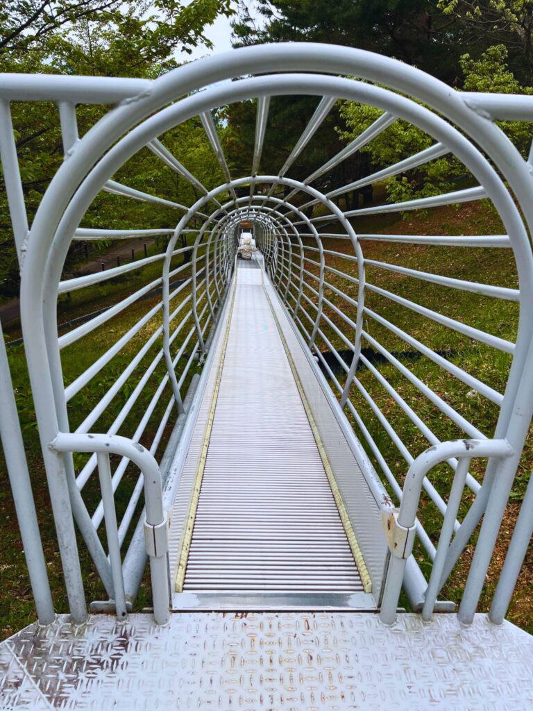 地附山公園のローラーすべり台