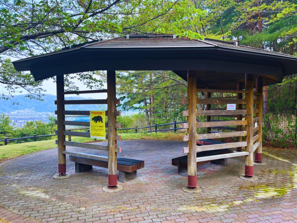 地附山公園の第二展望台