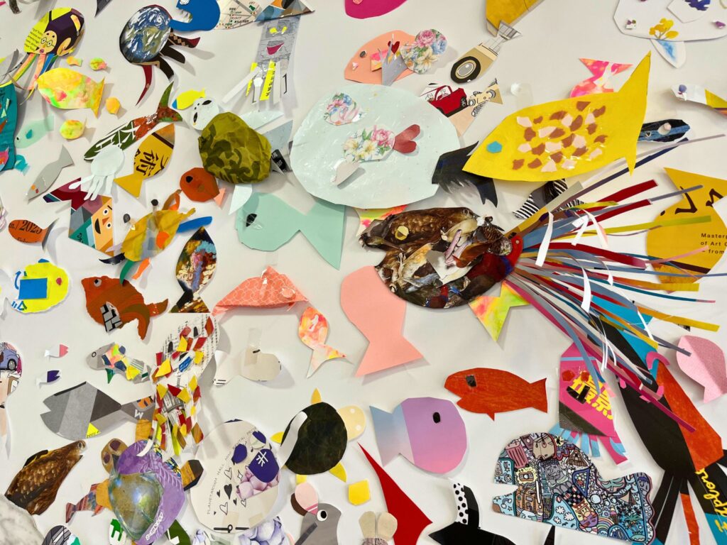 刈谷市美術館レオレオーニ展のフリーワークショップの作品